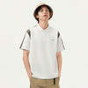 gxg.jeans男装 白色撞色拼接时尚短袖翻领POLO衫男 25年夏季热卖 商品缩略图1