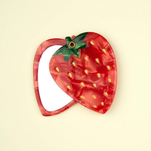 北京仓｜Coucou Suzette-Strawberry-草莓 镜子［法国设计师］ 商品图1