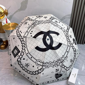 夏季特惠💰240 CHANEL（香奈儿）新款 五折 折叠晴雨伞
