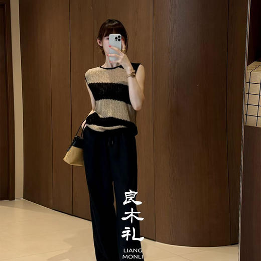 【预售7天】良木礼亚麻无袖背心（731735） 商品图0