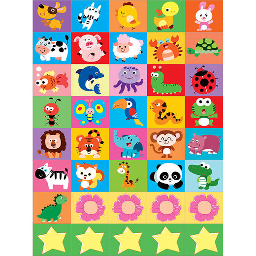 爱德少儿跟我画动物宝宝绘画本儿童书籍宝宝爱涂色2-3-5岁宝宝学画画书早教益智涂鸦填色本艺术美术绘画简笔画幼儿园中小班启蒙 商品图5