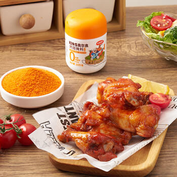 小熊驾到 新奥尔良腌料140g*2罐蜜汁+微辣烤翅烤肉腌制料调味料烧烤调料 /粮油调味 /调味品 /复合香辛料 商品图2