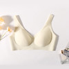 丁摩新款真丝无痕女文胸桑蚕丝无钢圈内衣大胸显小舒适透气胸罩AL300147 商品缩略图5