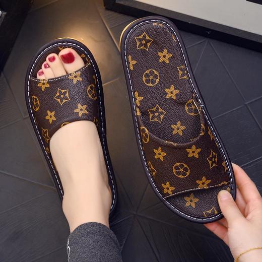 雀说男女拖鞋女夏季居家用室内防滑情侣大牌家居男夏天凉拖鞋AL 商品图0