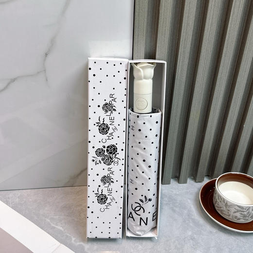 夏季特惠💰230 CHANEL 香奈儿 夏季新款 全自动折叠晴雨伞 商品图1