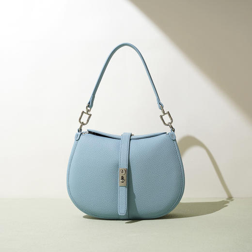 【预售3天】2025新款手提单肩包小众设计高级月牙包时尚简约通勤斜挎包FD9951 商品图0