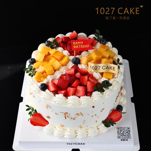 1027CAKE | 水果装饰蛋糕 草莓芒果 鲜果 商品图1