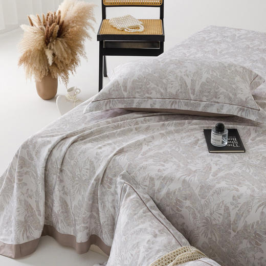 利路米夏季竹纤维凉席三件套 竹与天丝黄金配比 凉而不冰 商品图0