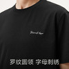 gxg.jeans男装  黑色字母印花休闲宽松圆领短袖T恤男 25年夏热卖 商品缩略图4