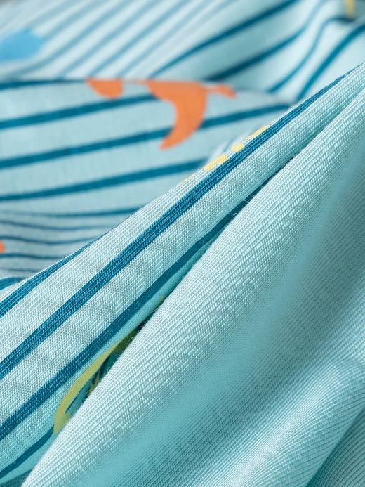 【萌动恐龙莫代尔】SCHIESSER德国舒雅儿童睡衣春夏新款莫代尔七分裤男童家居服3B/24354H 商品图4