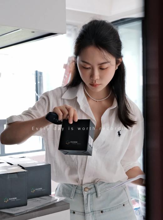 RL芯片款拉夫亚麻马标刺绣老钱风棉麻衬衣 商品图11