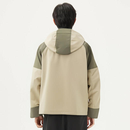 gxg.jeans男装 卡其色撞色户外风时尚连帽夹克外套男士 25春热卖 商品图3