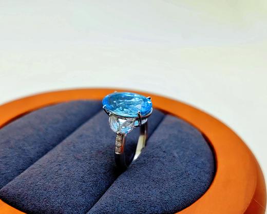 海蓝宝宝石戒指 商品图2