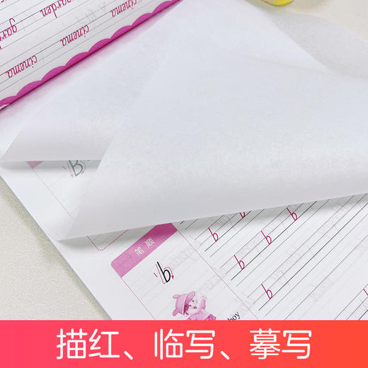 小学生笔顺偏旁汉字数字拼音练字帖轻松上小学全汉字描红儿童字帖练字帖 一年级小学生练字本练字帖 商品图5