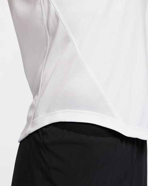 Nike 耐克Tempo Dri-FIT 女子速干短袖跑步上衣HQ0649-100 商品图4