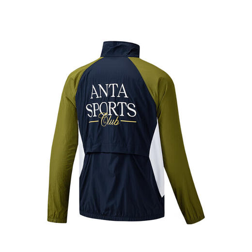 【王一博同款】安踏立领运动外套男撞色拼接防晒服风衣152528607 商品图2