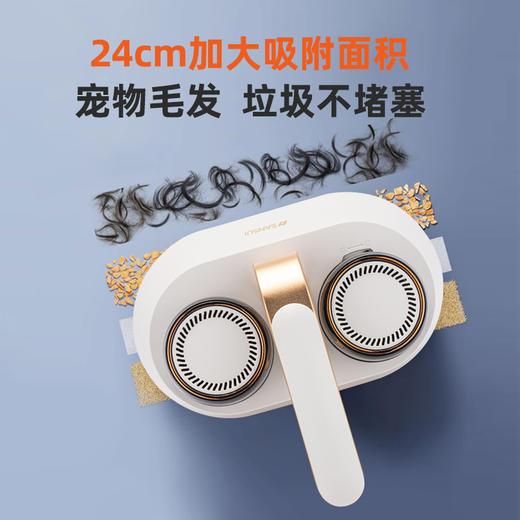 山水（SANSUI）吸尘除螨仪（无线双杯滚刷）SCM-E12 商品图2