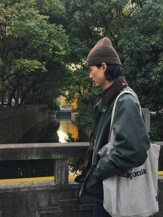 patagonia 实用好看男女同款条纹帆布包托特包 商品图5