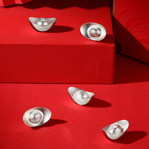 招财进宝银元宝10g/50g/100g 商品图3