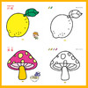 描绘涂色本启蒙益智儿童幼儿画画本纸爱德少儿小孩学画2岁涂色本工具2-3-4-5岁全套阶梯图绘画涂色书 商品缩略图3