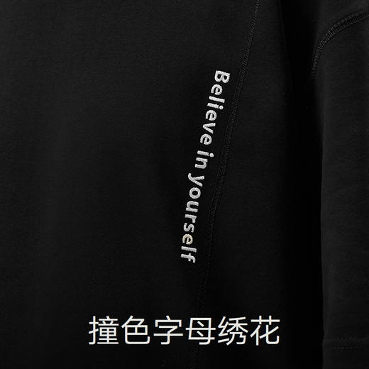 gxg.jeans男装  潮流字母简约宽松休闲圆领短袖T恤男 25年夏热卖 商品图4