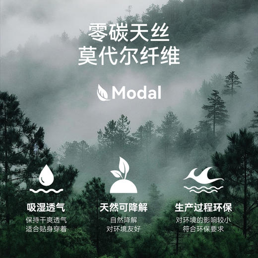 *（限时活动买3送1！）MILOFISH米乐鱼成人7A抑菌男士莫代尔内裤 商品图1