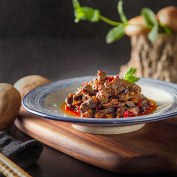 渡江宴 全家福肉酱组合 牛肉瘦肉酱拌饭拌面酱炒菜调味酱 180g*3瓶 /粮油调味 /调味品 /中式酱料 商品图0