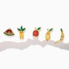 订购6周到｜Girls Crew-Tropical Fruit Basket-金色 热带水果篮 套组 耳钉［美国设计师］ 商品缩略图0