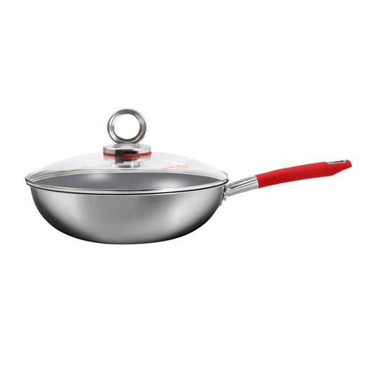 【欧乐菲 OLOFE】米力士银尊真三代 0涂层钛炒锅 商品图9