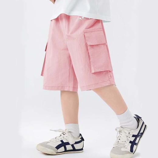 【加入购物车2件59.9元】贝叮熊棉质潮童运动裤短裤 商品图2