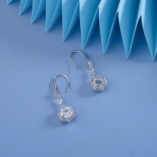 【宏艺珠宝】幻钻灵犀·银s925耳饰 商品图2