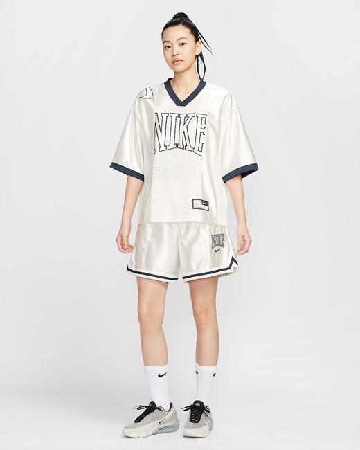 Nike耐克 Sportswear Street 女子 Oversize 风短袖图案球衣HJ0281-133 商品图7