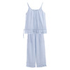 绽放女装276-255朵/【入蓝系列】设计感可调节吊带直筒打底裤套装 商品缩略图4