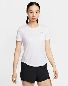 Nike 耐克Tempo Dri-FIT 女子速干短袖跑步上衣HQ0649-100