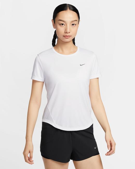 Nike 耐克Tempo Dri-FIT 女子速干短袖跑步上衣HQ0649-100 商品图0