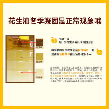 鲁花食用油 香味经典 5S压榨 特香花生油 5L /粮油调味 /食用油 /花生油 商品图5