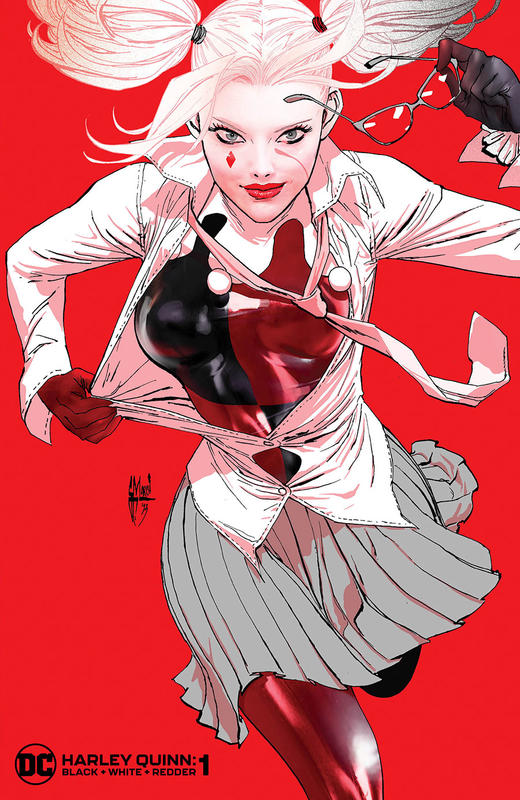哈莉奎茵 Harley Quinn Black White Redder 商品图9