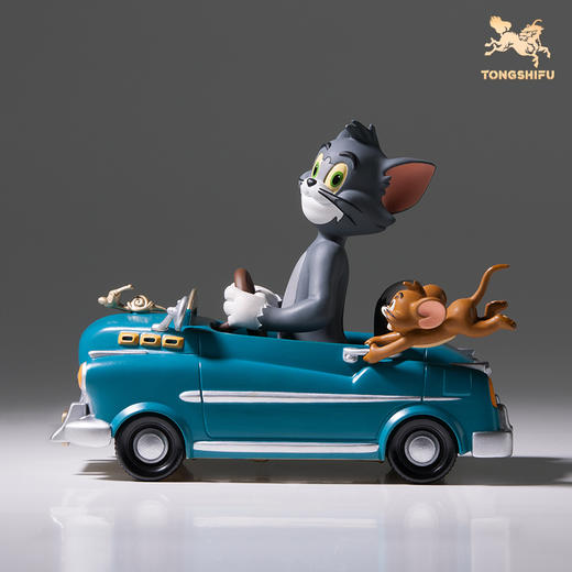 铜师傅 正版授权《猫和老鼠》AB款 限量手办 桌面铜摆件工艺品 商品图3