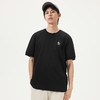 gxg.jeans男装  黑色潮流刺绣基础宽松圆领短袖T恤男 25年夏热卖 商品缩略图2