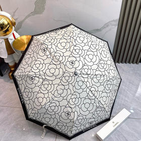 夏季特惠💰230 香奈儿 夏季新款 全自动折叠晴雨伞