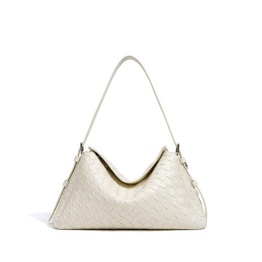 【预售3天】2025新款单肩包小众菱格斜挎包女高级感时尚编织手提包M7988G 商品图5