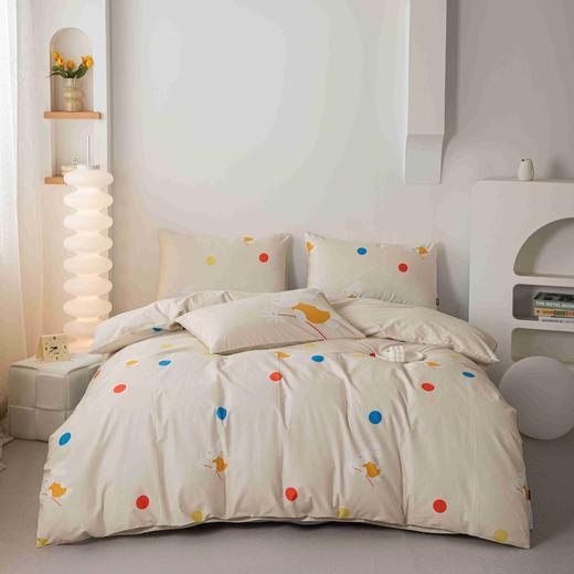 【宿舍床品~一站式配齐】多喜爱全套学生宿舍床上用品纯棉被套+床单+枕套+被芯+床垫+枕芯套餐 商品图5