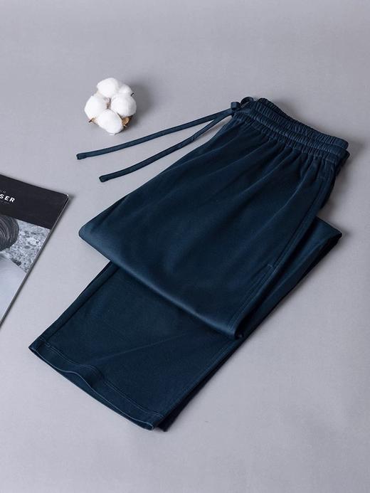 【60S液氨双面布棉莫蚕丝】SCHIESSER德国舒雅高端铂雅系列棉莫代尔家居外穿两用上衣95/24760U  单裤24874P 商品图6