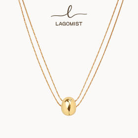 【秦岚&于文文&万妮达&刘孜同款】Lagomist拿铁系列 | 金/银咖啡豆项链