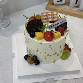 4寸鲜果蛋糕