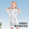 贝肽斯【凉荷】婴儿衣服连体衣短袖夏季薄款透气竹棉新生儿宝宝 商品缩略图2