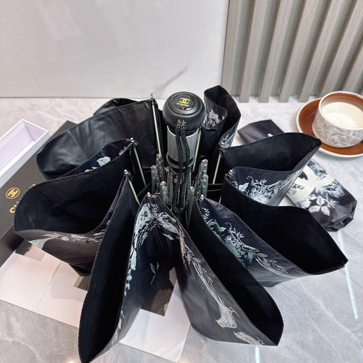 夏季特惠💰230 香奈儿 夏季新款 全自动折叠晴雨伞 商品图5