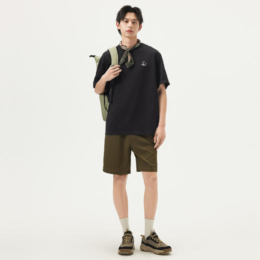 gxg.jeans男装 多色趣味绣花基础休闲宽松圆领短袖T恤 25年夏热卖 商品图3