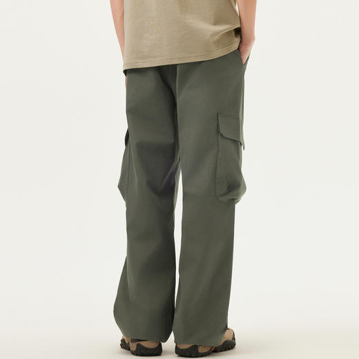 gxg.jeans男装 绿色大口袋设计休闲时尚长裤工装裤男 25年春热卖 商品图3