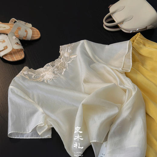 【预售5天】良木礼天丝短袖（890389） 商品图0